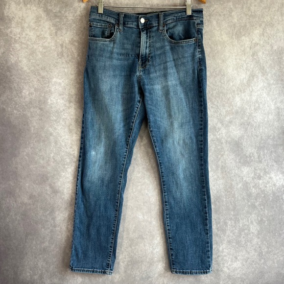 Lucky Brand Other - Lucky Brand 412 Athletic Slim Jeans Mens 32x30 Blue Medium Wash Denim *See Pics*
